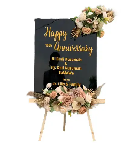 Papan Bunga Akrilik Padukuhan Kraton