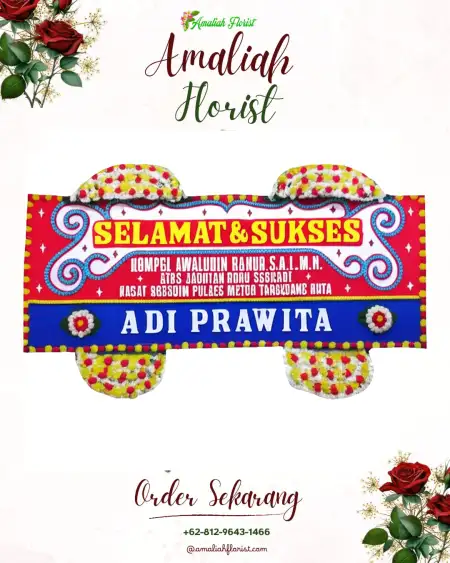 Papan Bunga Ucapan Selamat Padukuhan Kraton